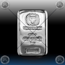 5oz CAST BAR - GERMANIA MINT